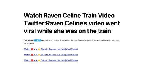 raven celine train|raven celine train twitter.